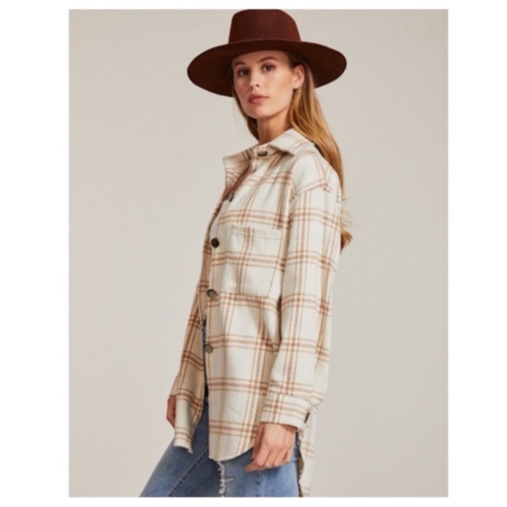 🍁New Fall🍁Plaid Button Down Shacket